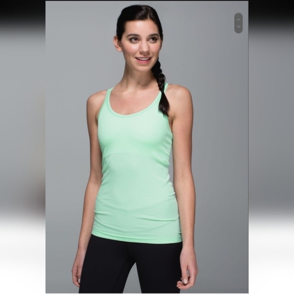 Lululemon‎ Ebb to street tank top,for B/C cups,Heathered toothpaste,8